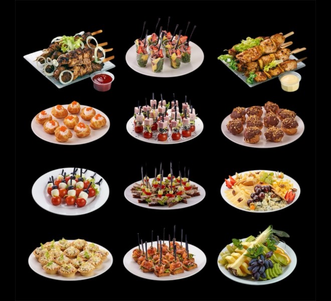 Фуршетный новогодний набор на 20 персон