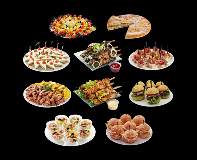 Корпоративный новогодний фуршет на 30-40 персон